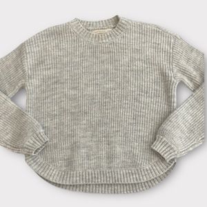 Saltwater LUXE Women’s Sweater Small Chunky Knit Wool Blend Beachy Neutral